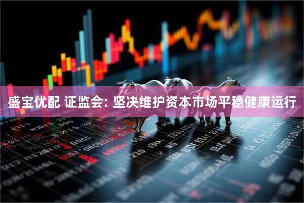 盛宝优配 证监会: 坚决维护资本市场平稳健康运行